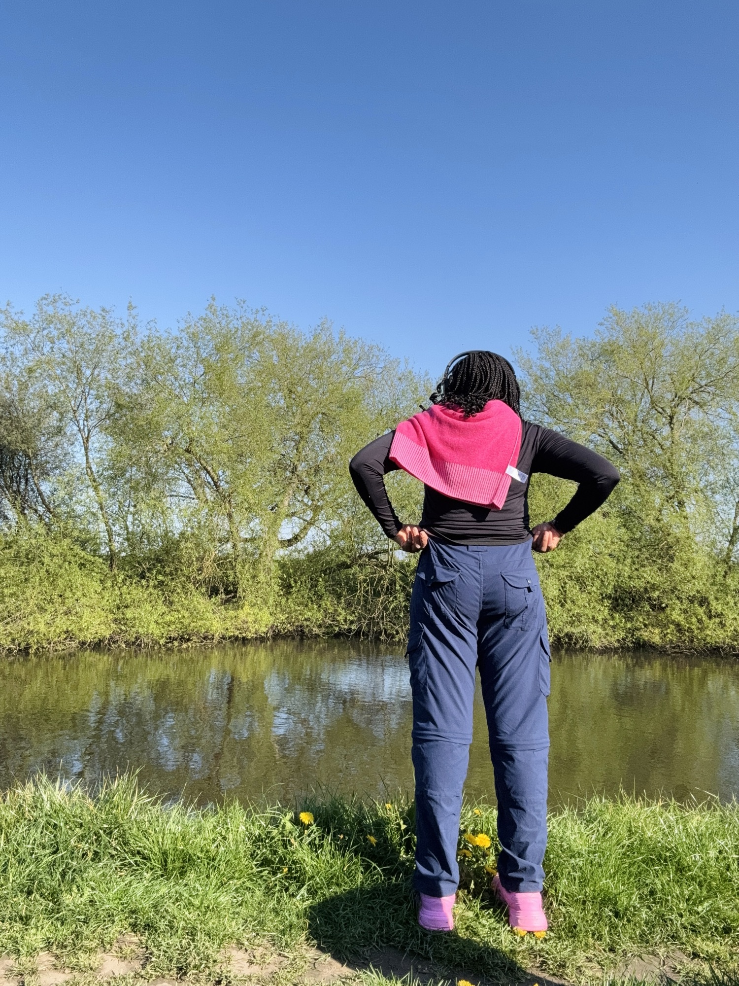 Scooping my trousers so it won't fall